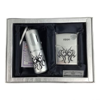 ZIPPO (ジッポ) オイルライター トライバルセット 携帯灰皿付き