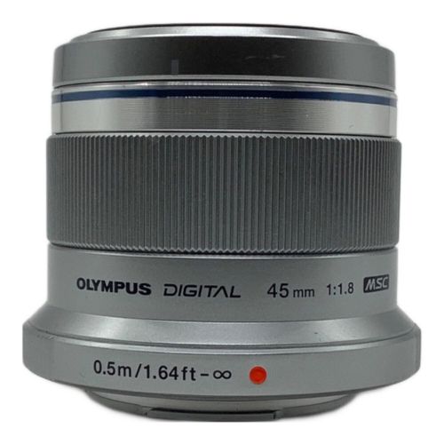 OLYMPUS (オリンパス) 単焦点レンズ フード・カバー無 M.ZUIKO 45mm 0.5m/1.64ft 1.8 -