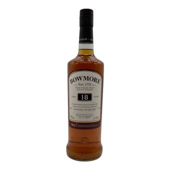 サントリー スコッチウィスキー 18年 700ml BOWMORE 未開封