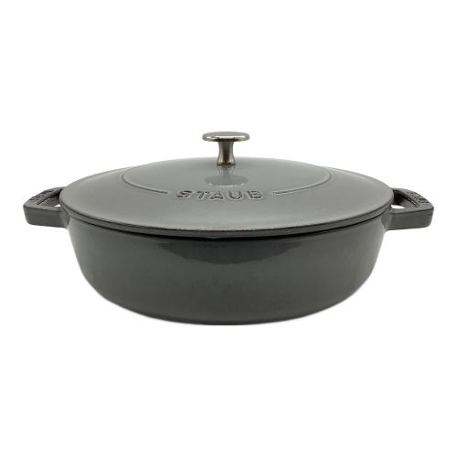 Staub (ストウブ) 両手鍋 グレー 40502-291 グランドココット