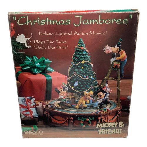 Enesco (Disney)  Christmas Jamboree 動作確認済み　ディズニーグッズ