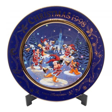 DISNEY (ディズニー) クリスマスプレート4枚セット 1994.1998