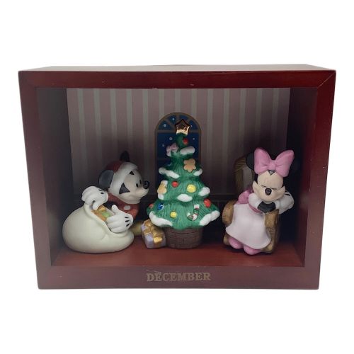 DISNEY (ディズニー) ディズニーグッズ MICKEY&FRIENDS クリスマス MONTHLY FIGURINE COLLECTION
