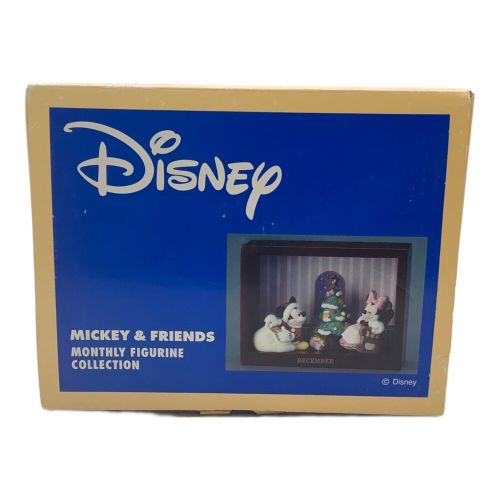 DISNEY (ディズニー) ディズニーグッズ MICKEY&FRIENDS クリスマス MONTHLY FIGURINE COLLECTION