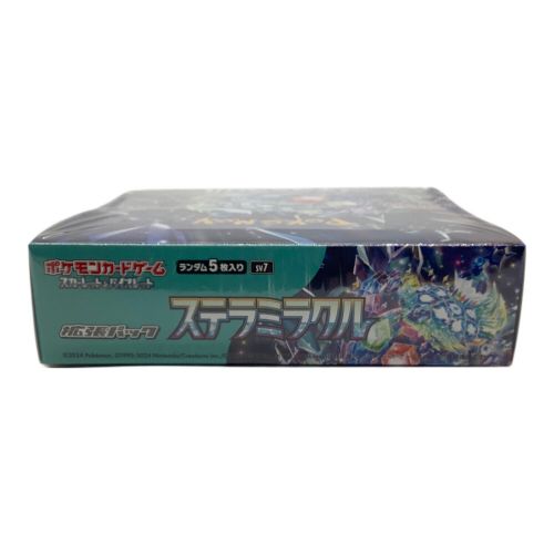 ポケモンカード シュリンク付き未開封品 ステラミラクル BOX