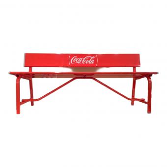 Coca Cola (コカコーラ) アルミベンチ レッド GAB-1500