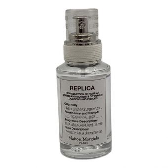 Maison Margiela (メゾンマルジェラ) オードトワレ レイジーサンデーモーニング REPLICA 30ml 残量80%-99%