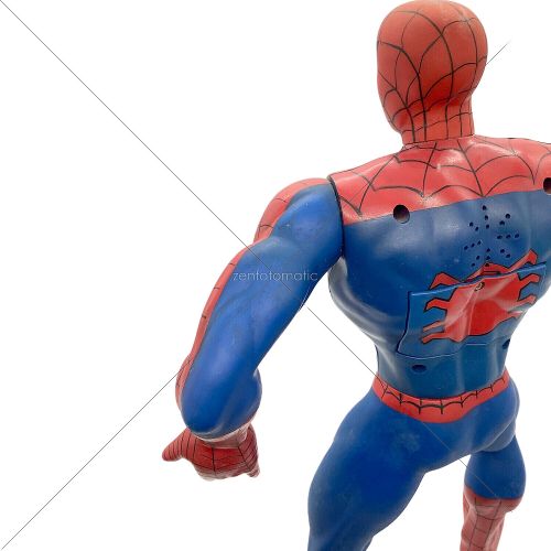 TOY BIZ (トイビズ) フィギュア 箱ヤケ有 トーキング スパイダーマン 動作未確認