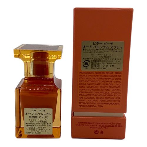 TOM FORD (トムフォード) オードパルファムスプレィ ビターピーチ JILN10201 BITTER PEACH 30ml 残量80%-99%