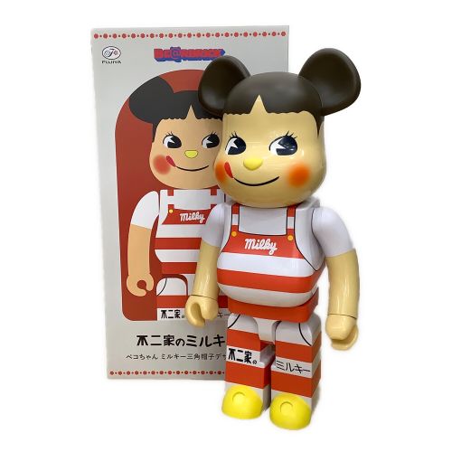 Fujiya (フジヤ) BE＠RBRICK 不二家のミルキー 三角帽子デザイン1000％