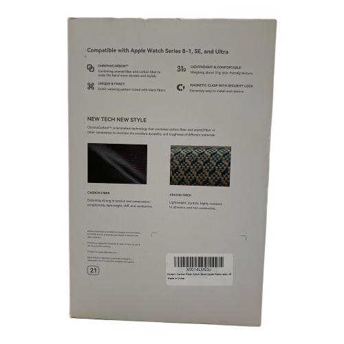 PITAKA (ピタカ) 6APPLE WATCH バンド Armid & Carbon Fiber