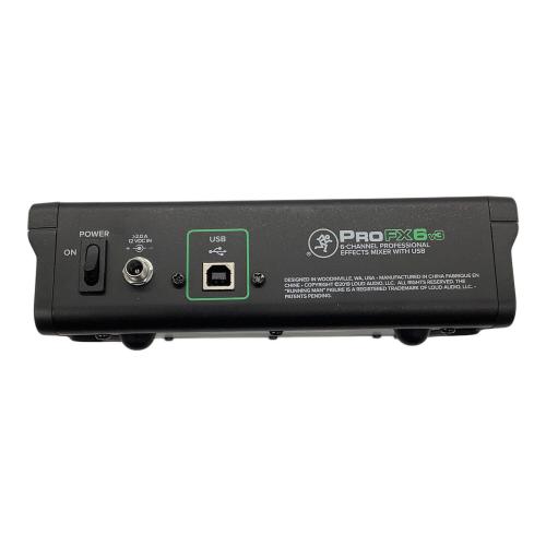 MACKIE (マッキー) USB内蔵プロフェッショナルミキサー Pro FX 6v3