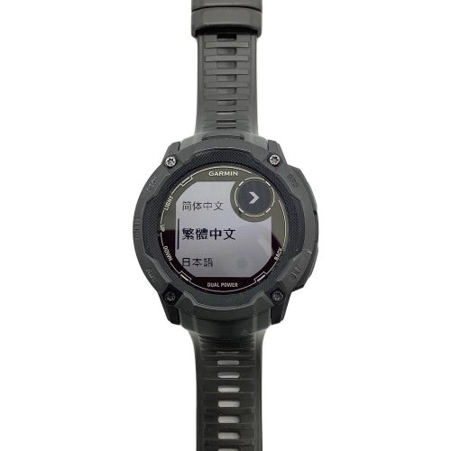 GARMIN (ガーミン) タフネスGPSウォッチ 010-02805-22 Instinct 2X Dual Power