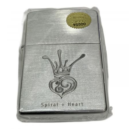 【ジッポーライター】2000年代？Spiral Heart ZIPPO 2000年USA製 Spiral Heart スリム｜トレファクONLINE