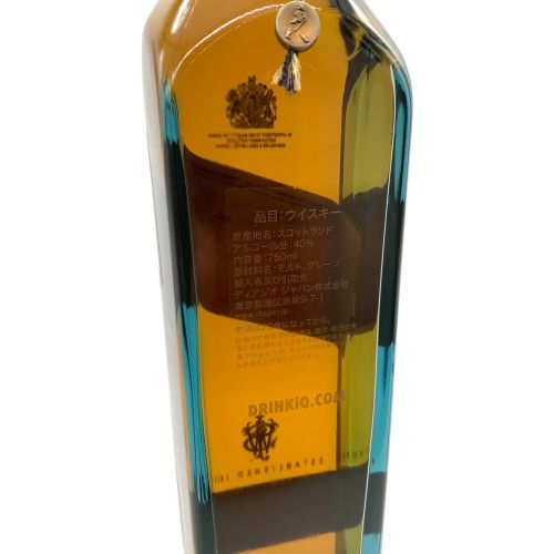 ジョニーウォーカー (Johnnie Walker) スコッチウィスキー 750ml ブルーラベル 未開封