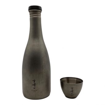 Snow peak (スノーピーク) 酒筒＆お猪口1Pセット TW-540/TW-020 チタン製
