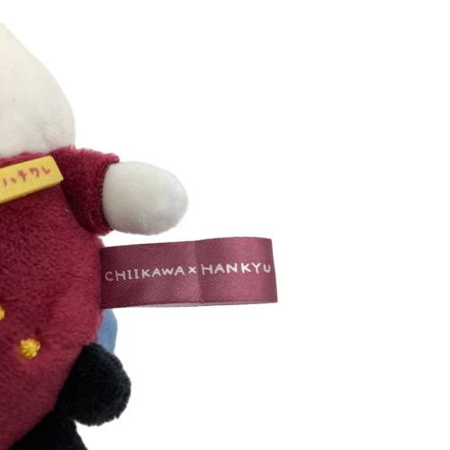ちいかわ (チイカワ) マスコットキーホルダー ハチワレ HANKYU