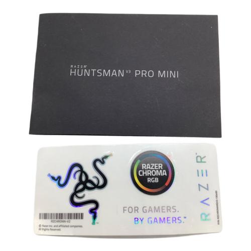 Razer (レイザー) キーボード RZ03-0499 HUNTSMAN V3 PRO MINI