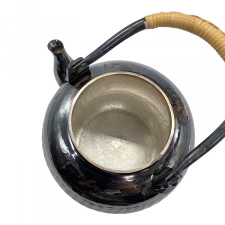 秀夆堂造　急須　いぶし銀 1073001678881194_01_6284w.jpeg