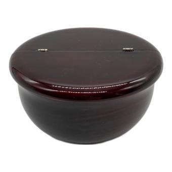 老松茶入 塗布:春仁 共箱有