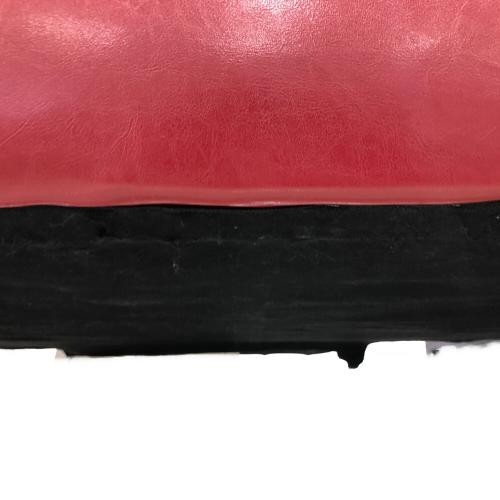 2人掛けソファー レッド 革