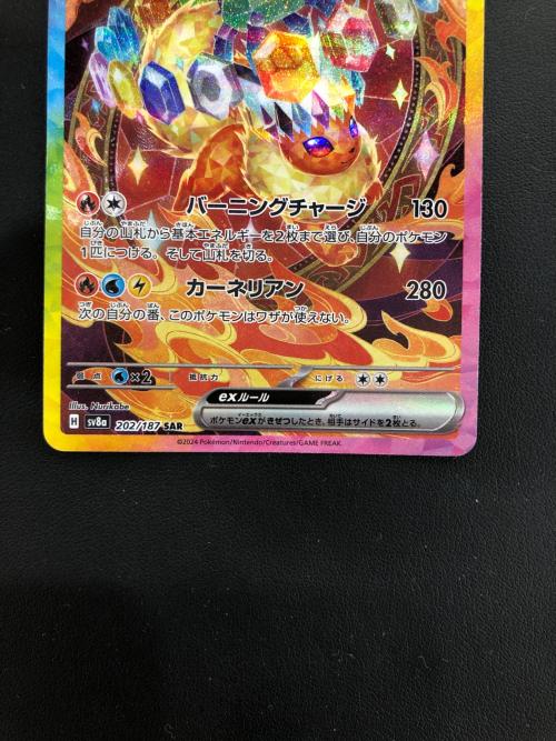 ポケモンカード ブースターEX 202/187 SAR