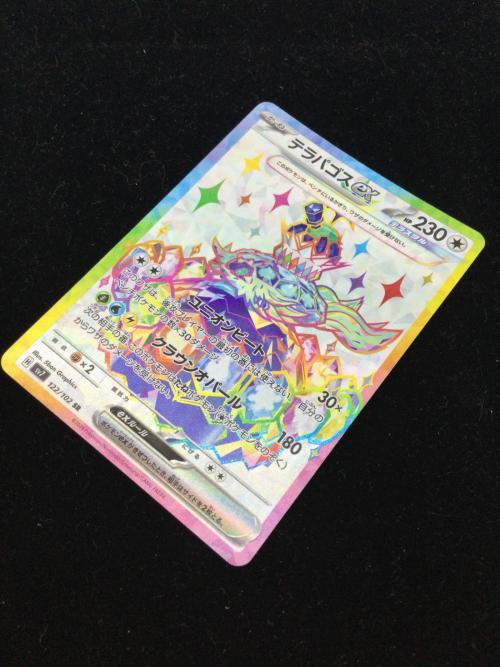 テラパゴスEX ポケモンカード SV7 122/102 SR