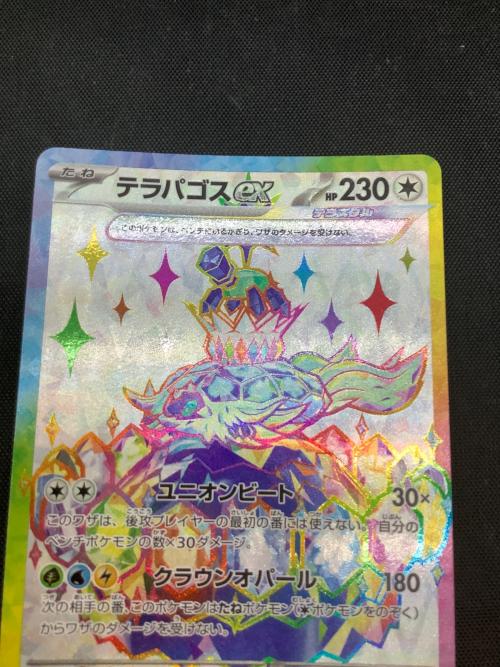 テラパゴスEX ポケモンカード SV7 122/102 SR