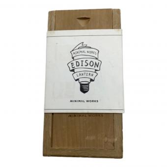 MINIMAL WORKS (ミニマルワークス) エジソンランタン MWGL-0100