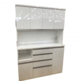 ニトリ レンジボード ホワイト 314 4枚扉 スライド台 リガーレ