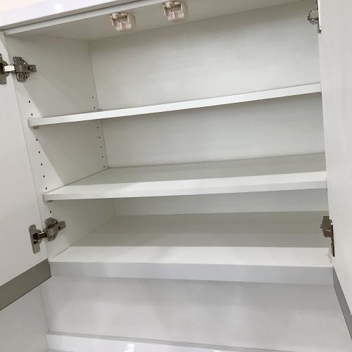 ニトリ レンジボード ホワイト 314 4枚扉 スライド台 リガーレ