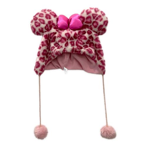 DISNEY (ディズニー) ディズニーグッズ ヒョウ柄 ファンキャップ ミニー