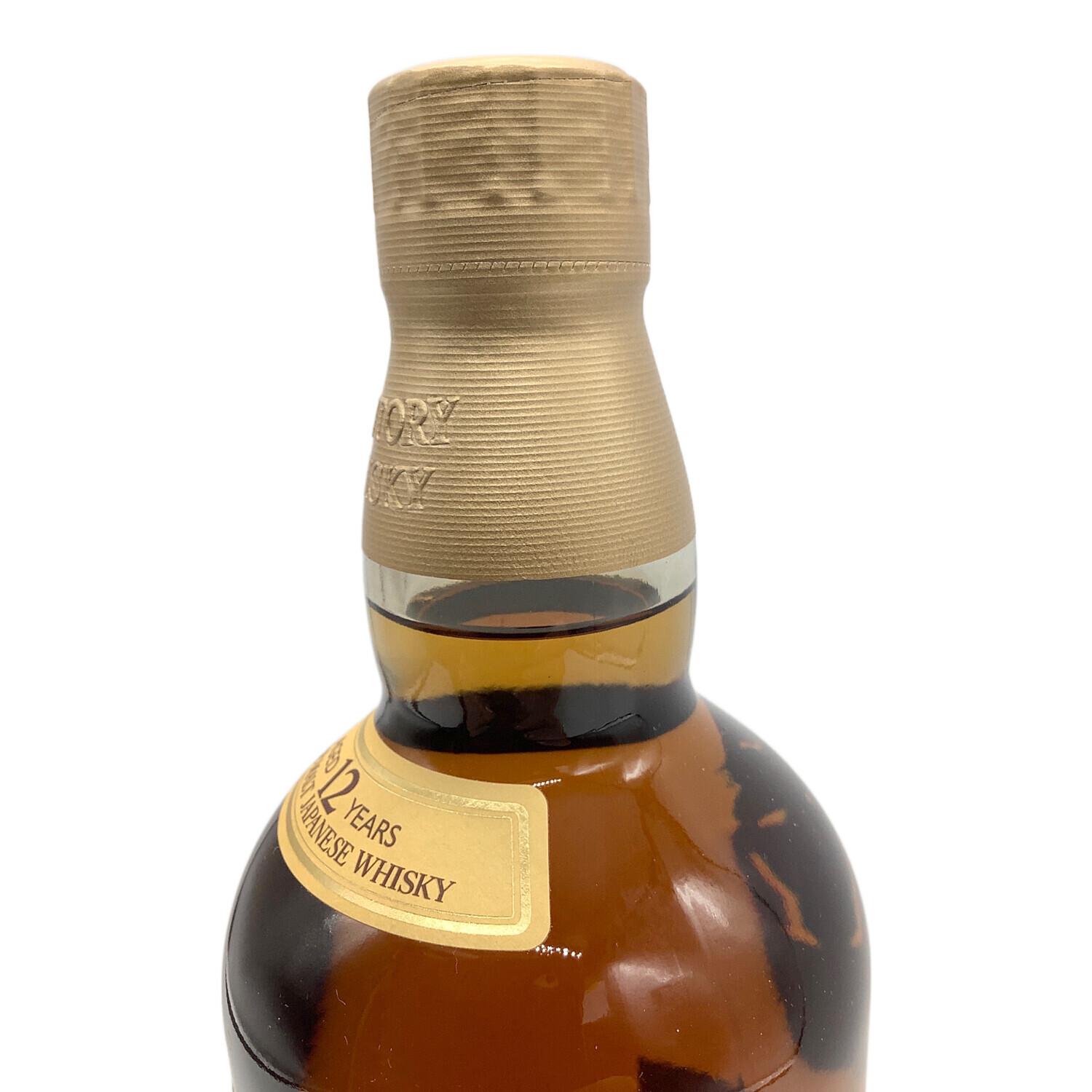 サントリー ウィスキー 700ml 箱付 山崎 12年 未開封｜トレファクONLINE