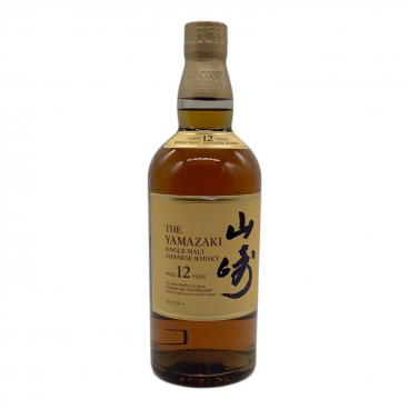 サントリー 山崎 12年 向獅子マーク 旧ボトル ピュアモルト 750ml 箱付