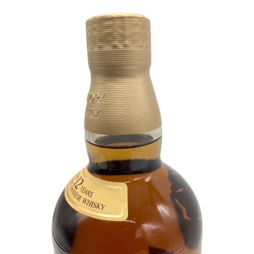 サントリー ウィスキー 700ml 箱付 山崎 12年 未開封