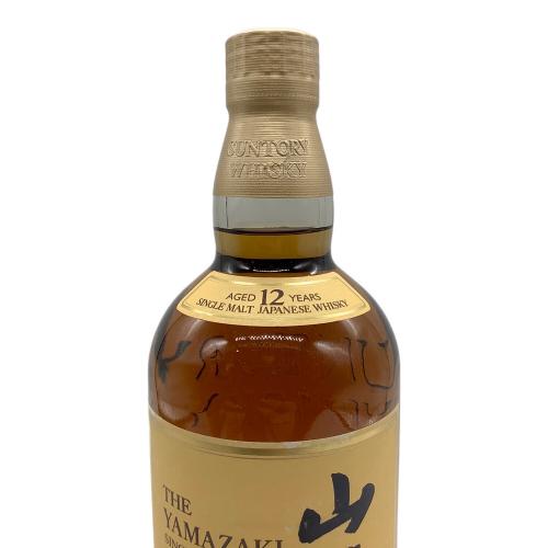 サントリー ウィスキー 700ml 箱付 山崎 12年 未開封