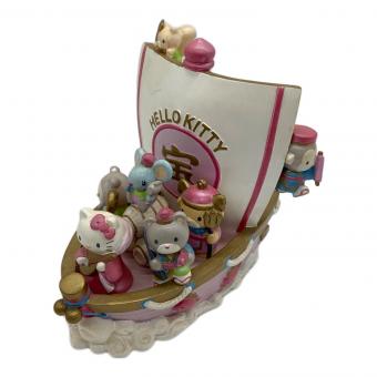 サンリオキャラクター 宝船 七福神 置物