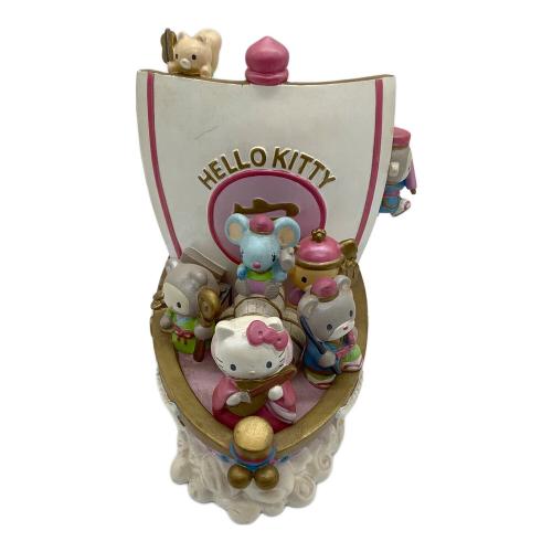 サンリオキャラクター 宝船 七福神 置物