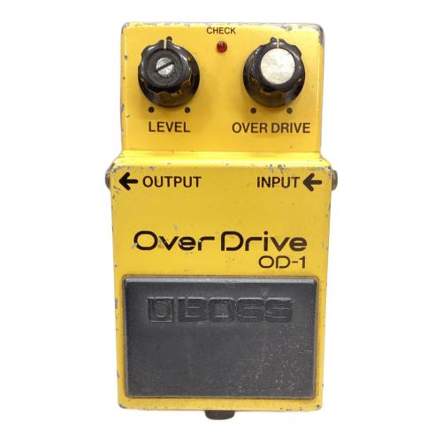 BOSS (ボス) オーバードライブ 1984年製 OverDrive OD-1 日本製 動作確認済み