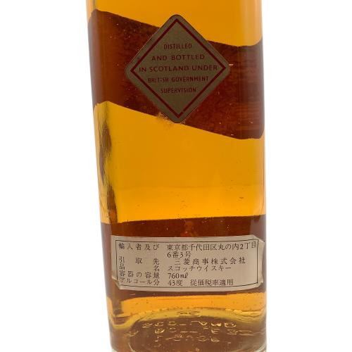 ジョニーウォーカー (Johnnie Walker) スコッチウィスキー 760ml