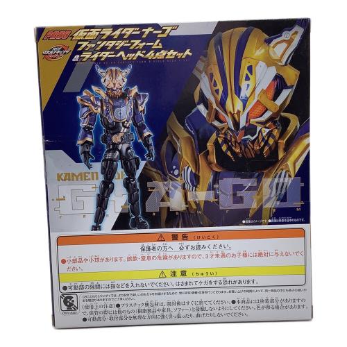 BANDAI (バンダイ) 仮面ライダーフィギュア 仮面ライダーナーゴ ファンタジーフォーム＆ライダーヘッド4点セット 「仮面ライダーギーツ」