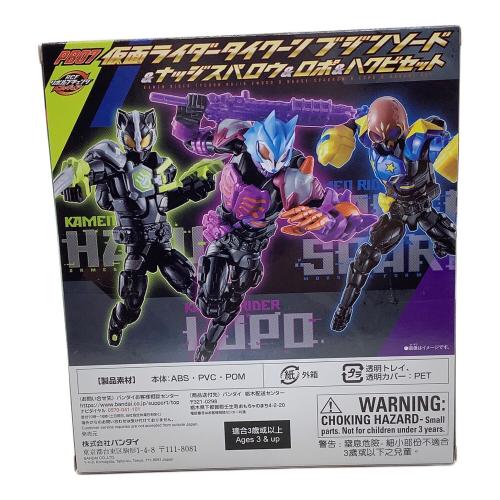 BANDAI (バンダイ) 仮面ライダーフィギュア 仮面ライダータイクーン ブジンソード＆ナッジスパロウ＆ロポ＆ハクビセット 「仮面ライダーギーツ」