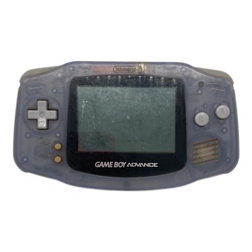 Nintendo (ニンテンドウ) GAMEBOY ADVANCE AGB-001 経年の為保証無/画面内シワ有