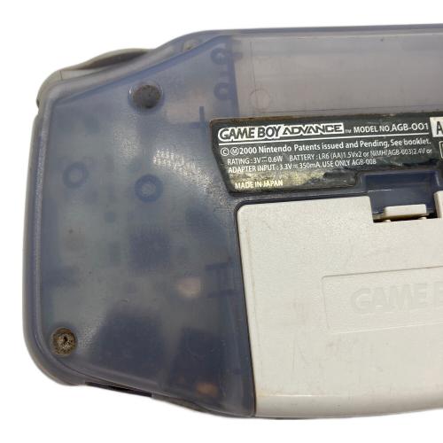 Nintendo (ニンテンドウ) GAMEBOY ADVANCE AGB-001 経年の為保証無/画面内シワ有