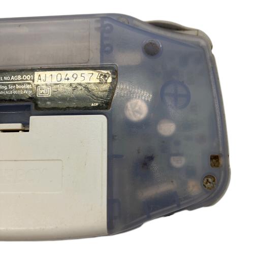 Nintendo (ニンテンドウ) GAMEBOY ADVANCE AGB-001 経年の為保証無/画面内シワ有