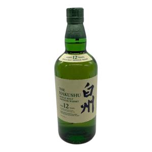 サントリー ジャパニーズウィスキー シングルモルトウィスキー 700ml 箱付 白州 12年 未開封