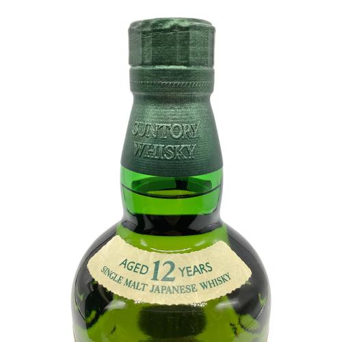 サントリー ジャパニーズウィスキー シングルモルトウィスキー 700ml 箱付 白州 12年 未開封