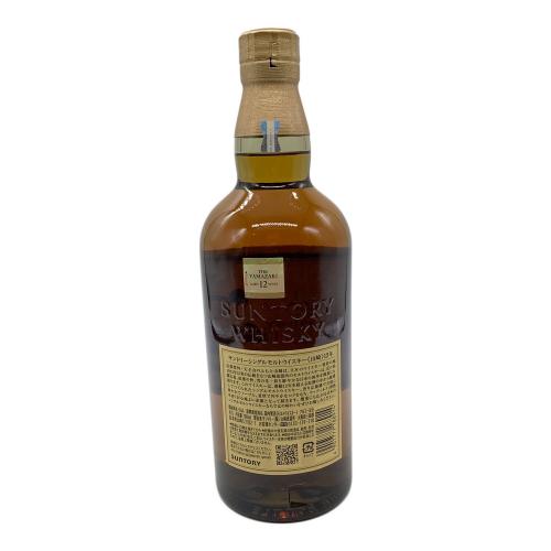 サントリー ジャパニーズウィスキー 700ml 箱付 山崎 12年 未開封
