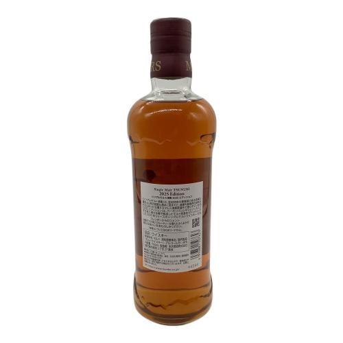 本坊酒造 (ホンボウシュゾウ) 津貫 ジャパニーズウィスキー 2025 EDITION 700ml