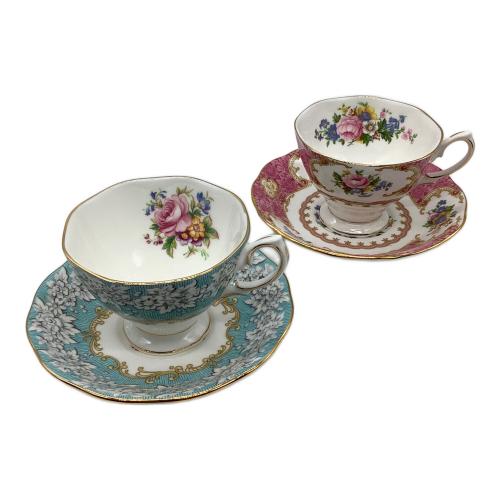 ROYAL ALBERT (ロイヤルアルバート) カップ&ソーサー 2Pセット